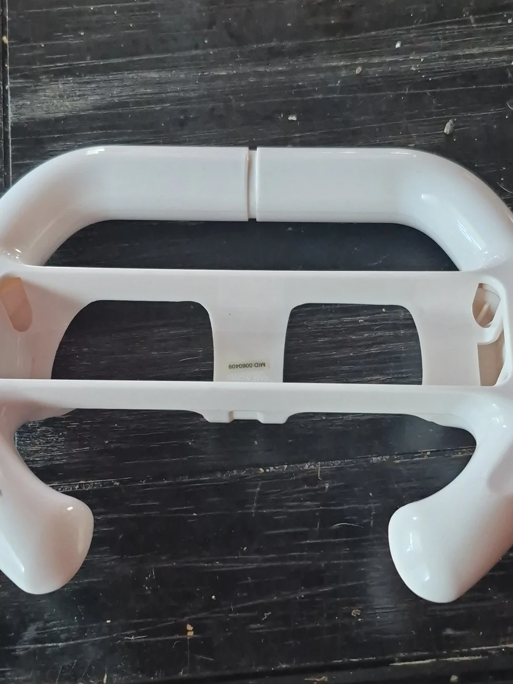 White Wii Steering Wheel